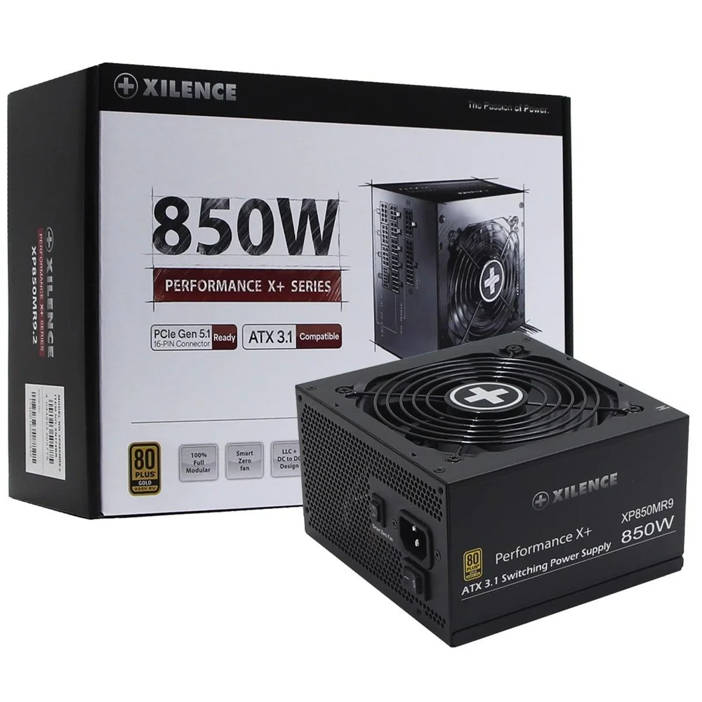 Fonte Xilence Xn174 | Xp850mr9.2, 850w, 80 Plus Gold, Pfc Ativo, Full Modular, Preto Fonte Xilence Xn174 | Xp850mr9.2, 850w, 80 Plus Gold, Pfc Ativo, Full Modular, Preto