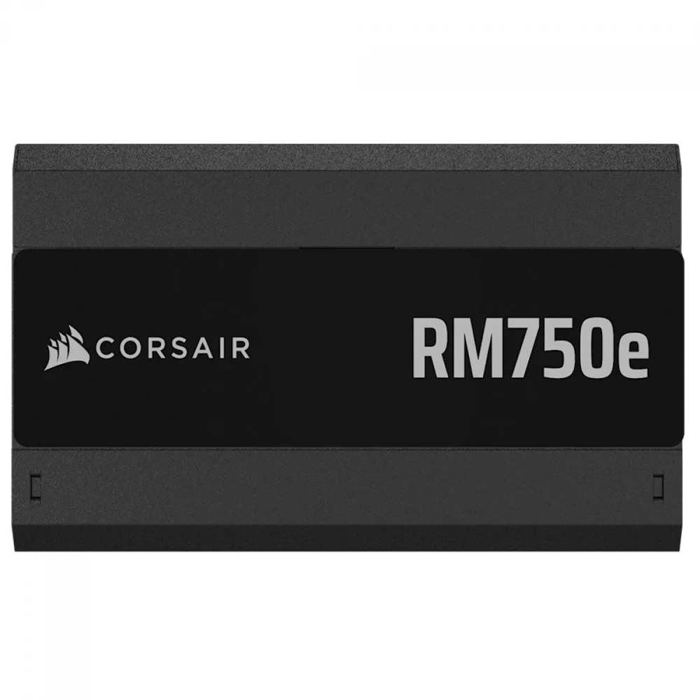 Imagem 2 de 4 do produto Fonte Corsair Rm750e, 750w, Cybenetics Gold, PCie 5.1, Full Modular, Preto, ‎cp-9020295-br