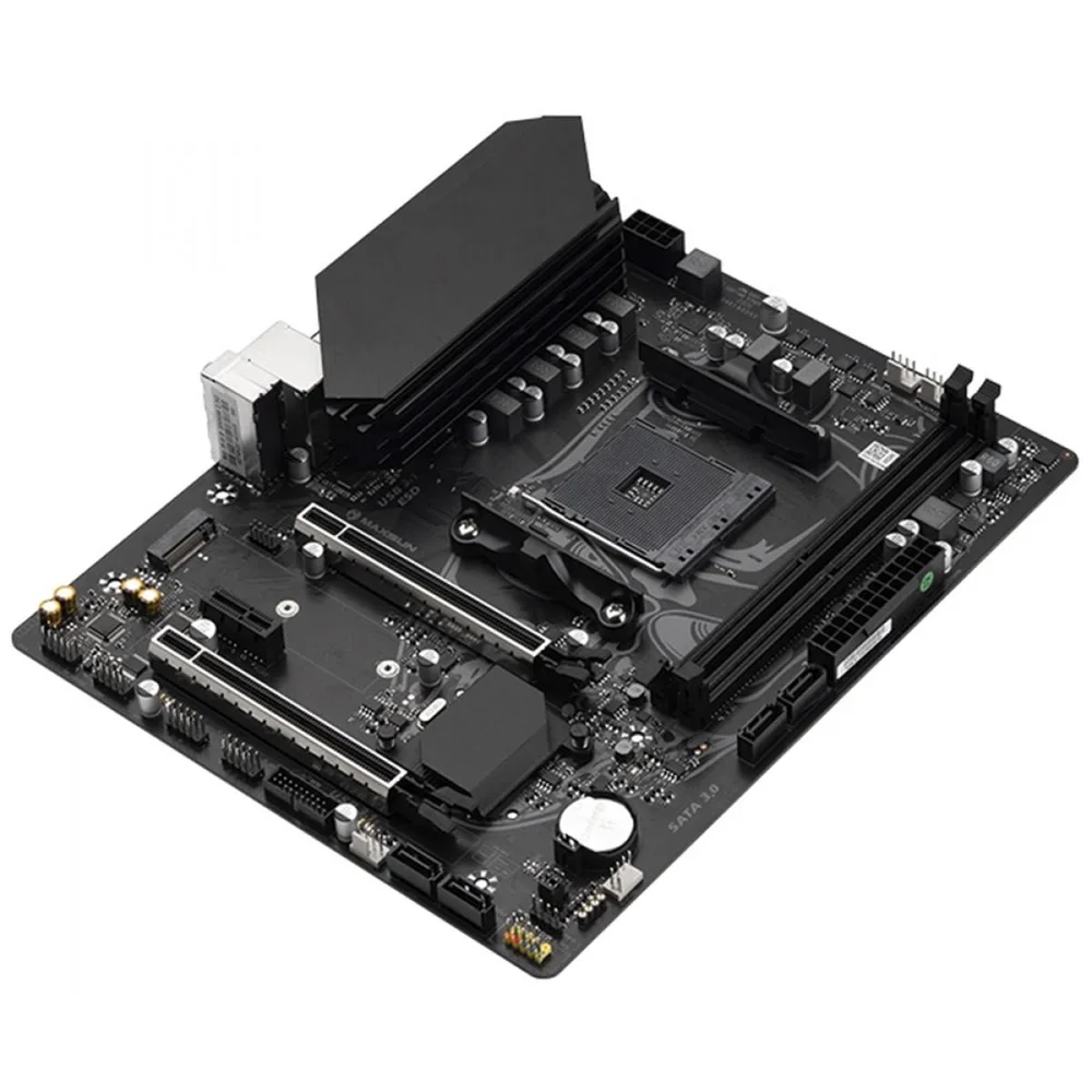 Placa Mãe Maxsun B550m Ms-terminator, Chipset B550, Amd Am4, Matx, Ddr4 Placa Mãe Maxsun B550m Ms-terminator, Chipset B550, Amd Am4, Matx, Ddr4