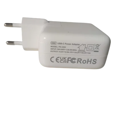 Fonte Carregador P/ Apple 14.5v 2.0a Usb-c 29w