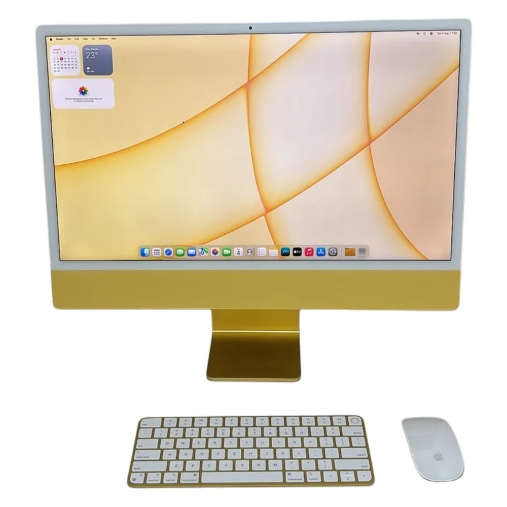 Usado Imac 2021 A2438 Tela 24quot M1 16gb SSD