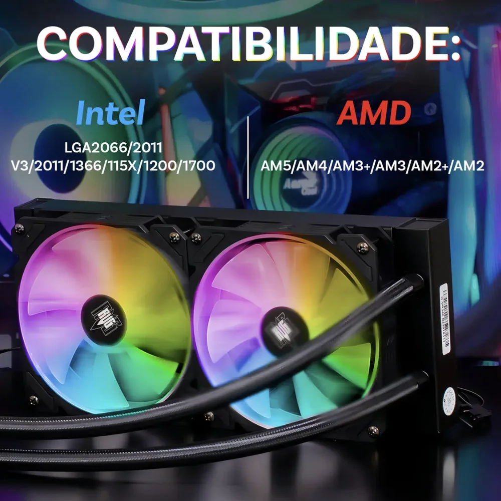 Water Cooler RGB Revenger Fenrir G-vr240 Water Cooler RGB Revenger Fenrir G-vr240