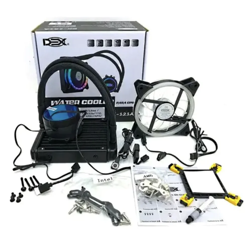 Imagem 2 de 4 do produto Water Cooler Revenger Fenrir G-vr120 120mm ARGB Pwm Intel Amd Tdp 200w Preto