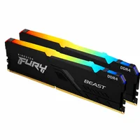 Kit Memória Kingston Fury Beast 16gb RGB 2x8GB
