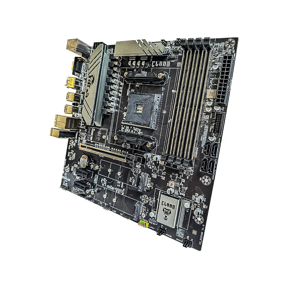 Imagem 5 de 5 do produto Placa Mae B550 Clanm Amd Socket Am4  Ddr-4