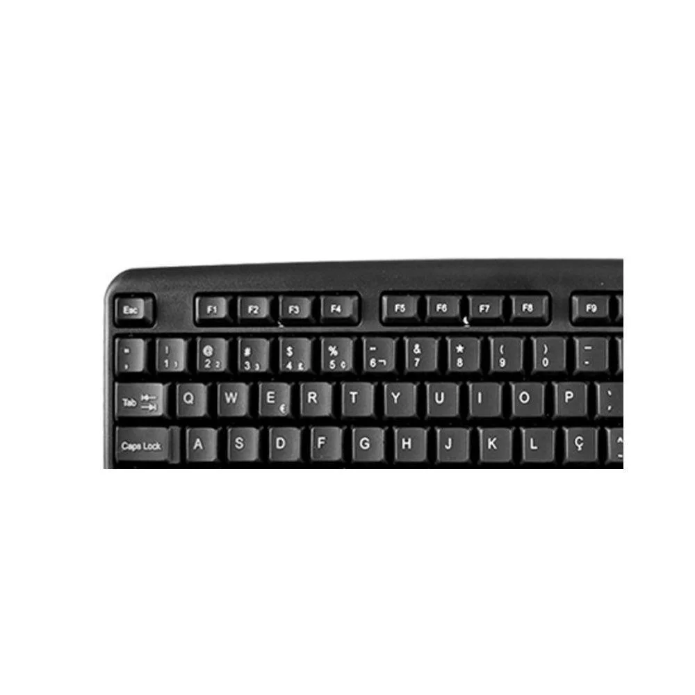 Imagem 4 de 5 do produto Teclado Tc-03 Abnt2 Teclas Macias E Silenciosas Conexão Plug & Play Usb Evus