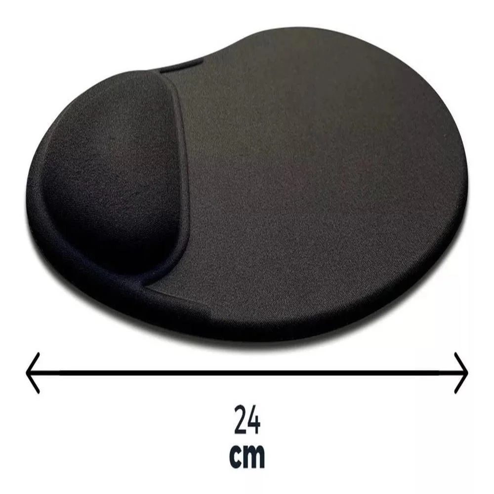 Imagem 2 de 5 do produto Mouse Pad Com Apoio De Pulso Gel Antiderrapante Ergonômico Yeet