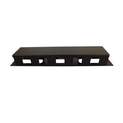 Guia Organizador De Cabos 2u X 19 Alta Densidade Max Eletronic