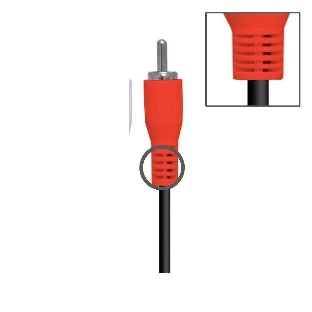 Imagem 5 de 5 do produto Cabo 3 Rca X 3 Rca Para Áudio E Vídeo 1,5m Transmissão Estável Compatível Com Dispositivos Vinik