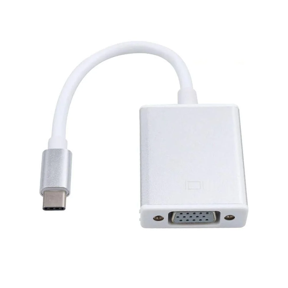 Imagem 4 de 4 do produto Adaptador Conversor Ka-1582 Para Vga 1080p Full Hd Com Plug And Play Preta Kapbom