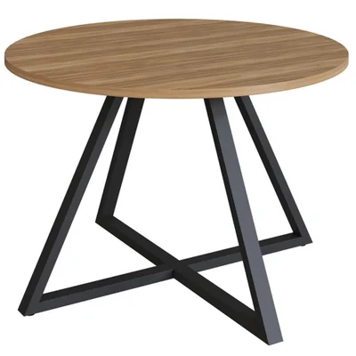 Mesa Para Escritorio 110 Cm 25916 Nogal Sevilha Preto Artesano Nogal Sevilha Preto