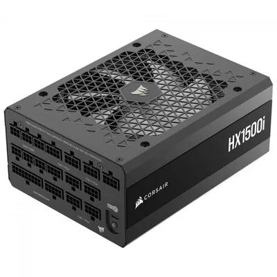 Fonte Corsair Hx1500i, 1500w, Cybenetics Platinum, Pfc Ativo, PCie 5.1, Full Modular, Cp-9020309-br