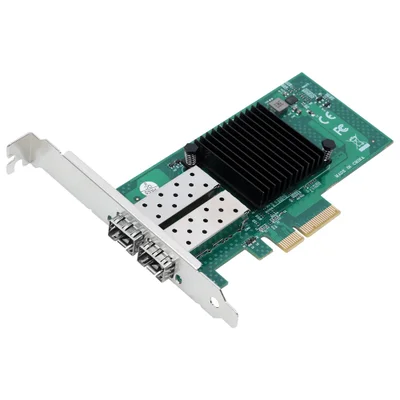 Placa De Rede PCyes Gigabit 10g Sfp PCi-e X4 Dual Port | Sfp10g2p
