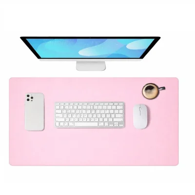 Mouse Pad Grande 30x60cm Base Antiderrapante Superficie Lisa Rosa Yeet