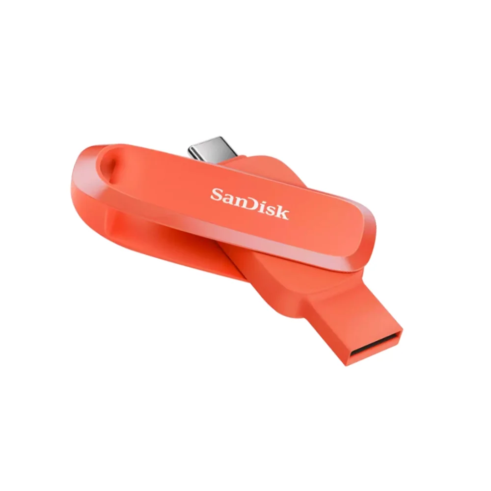 Imagem 5 de 5 do produto Pen Drive 512gb Usb 3.2 Otg Ultra D Go Tip C Laran 100mbs Le Sdddc6-512g-g46no Sandisk