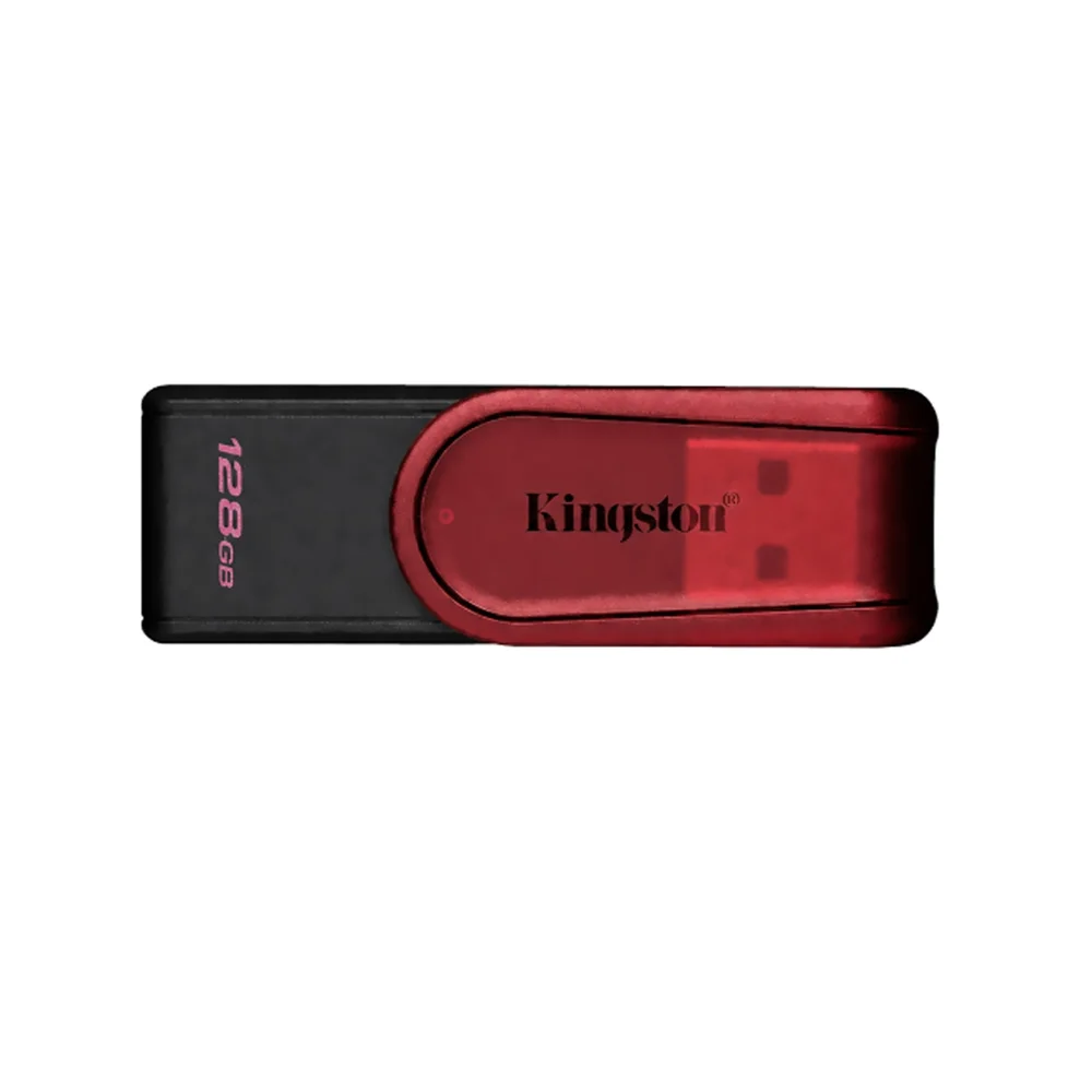 Imagem 2 de 4 do produto Pen Drive 128GB Usb 3.2 Datatraveler Exodia S Verm 70mbs Le Kc-u3c128-7tr Kingston
