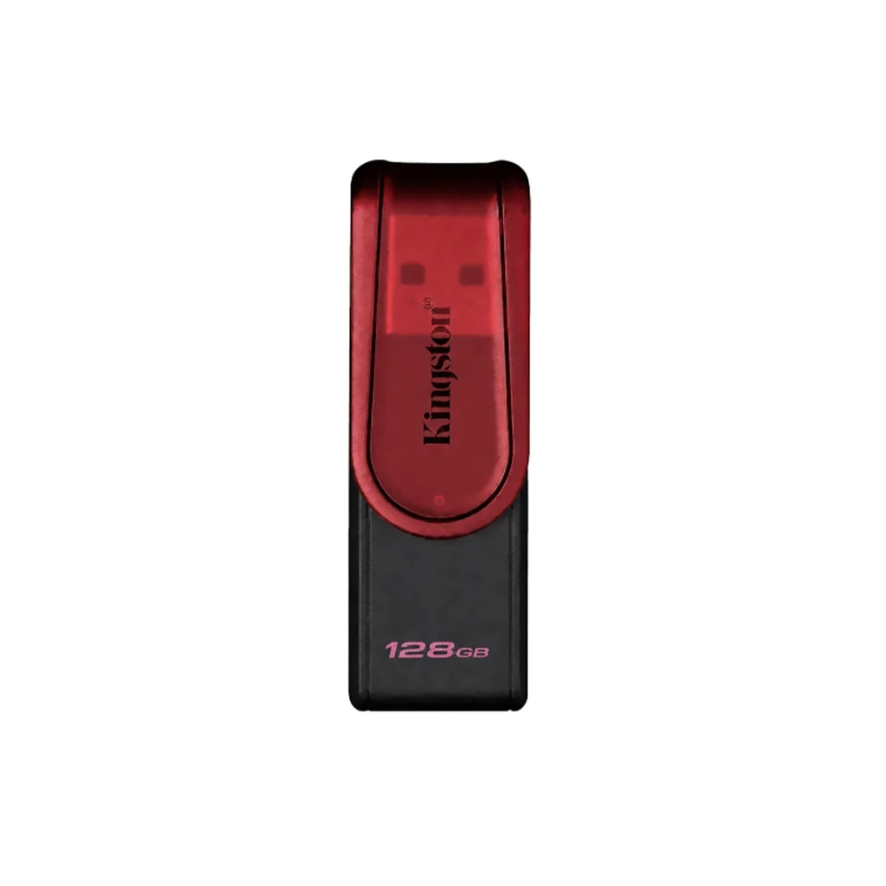 Imagem 3 de 4 do produto Pen Drive 128GB Usb 3.2 Datatraveler Exodia S Verm 70mbs Le Kc-u3c128-7tr Kingston