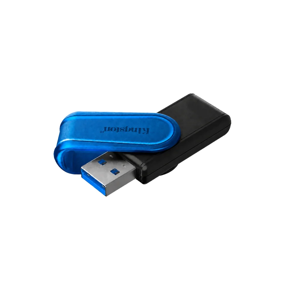 Imagem 4 de 4 do produto Pen Drive 128GB Usb 3.2 Datatraveler Exodia S Azul 70mbs Le Kc-u3c128-7tb Kingston