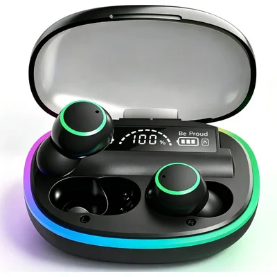 Fone Bluetooth 5.3 Ez-064 Sem Fio Com Microfone LED