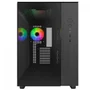 Gabinete Gamer Montech King 65 Pro, Mid Tower, Vidro Temperado, Atx, Black, Sem Fonte, Com 3 Fans ARGB, Preto