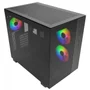 Gabinete Gamer Montech King 65 Pro, Mid Tower, Vidro Temperado, Atx, Black, Sem Fonte, Com 3 Fans ARGB, Preto