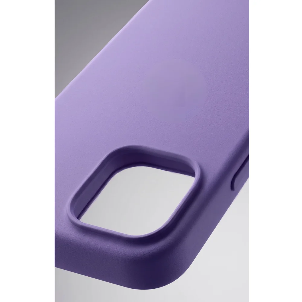 Imagem 5 de 5 do produto Capa Silicone Para Iphone 15 Pro Max Aveludada Interior Lilás