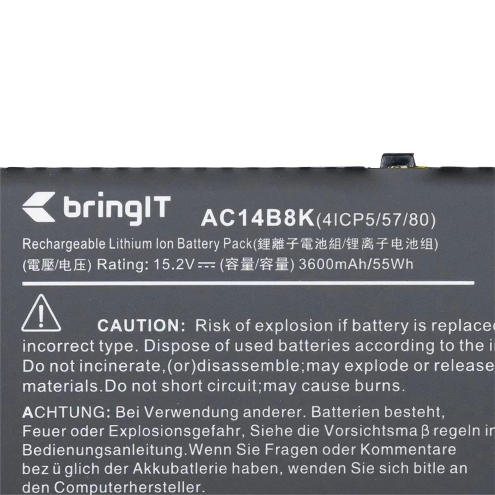 Bateria Para Notebook Acer Aspire A515-51-5440 3600mah 15.2v Bateria Para Notebook Acer Aspire A515-51-5440 3600mah 15.2v