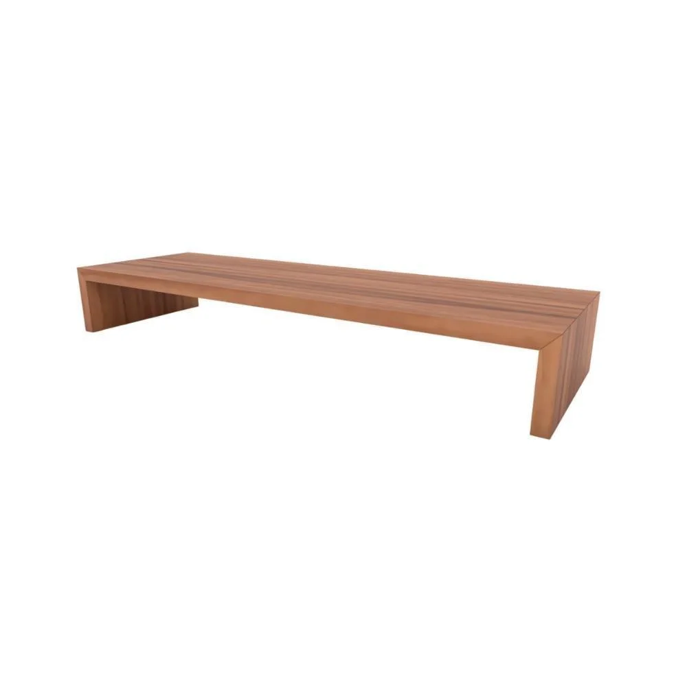 Imagem 2 de 3 do produto Suporte Para Monitor De Mesa F5 Office F5 Ergonomia Mdf 15mm Nogal Marrom