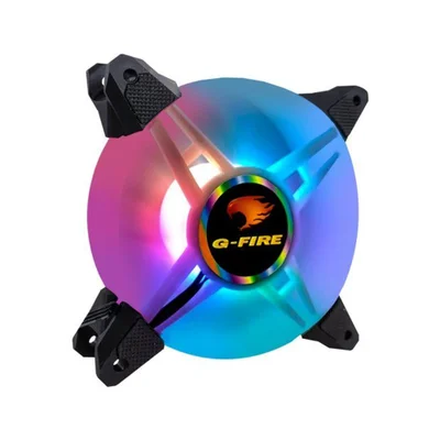 Fan Cooler Gamer LED Multicolor RGB 120x120mm Ew2112a G-fire