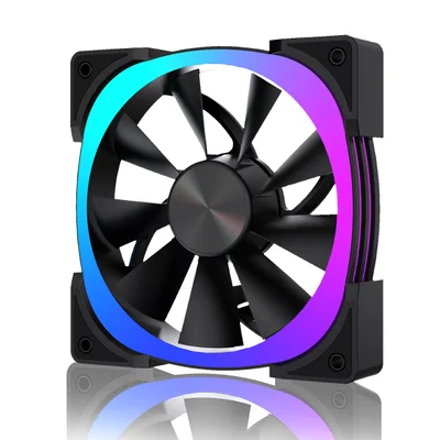 Fan 120mm Round5 Jetta Reverse ARGB Preto R5-jetta-rv-b-2293
