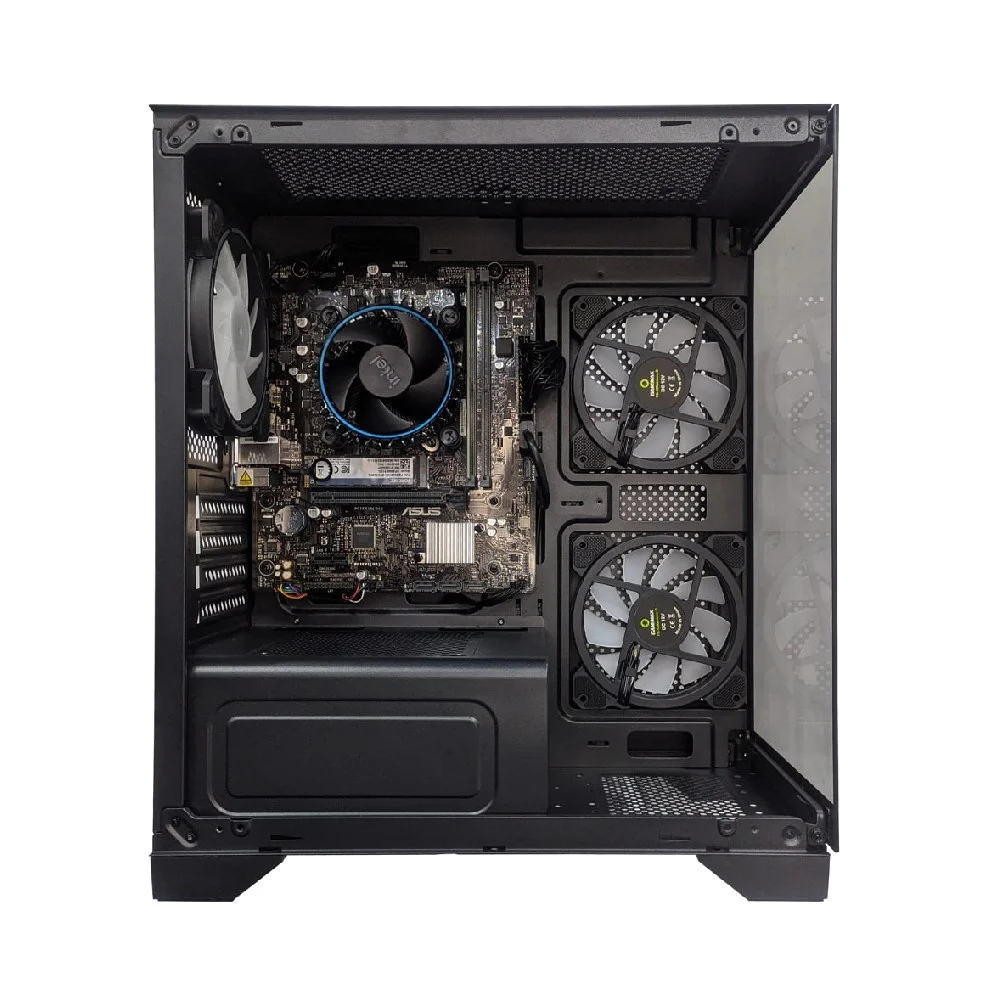 Computador Gamer Ntc Vulcano Intel Aq 2002 As Intel Core i3 14100 Uhd Intel 730 8GB Ddr4 512gb SSD C/3 Fans ARGB Linux - view 3