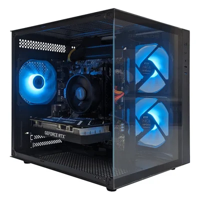 Computador Gamer Ntc Vulcano Amd Aq 1007 Ar Dual Channel Amd Ryzen 5 5500 Geforce RTX 3050 16gb Ddr4 512gb SSD S/fans Linux