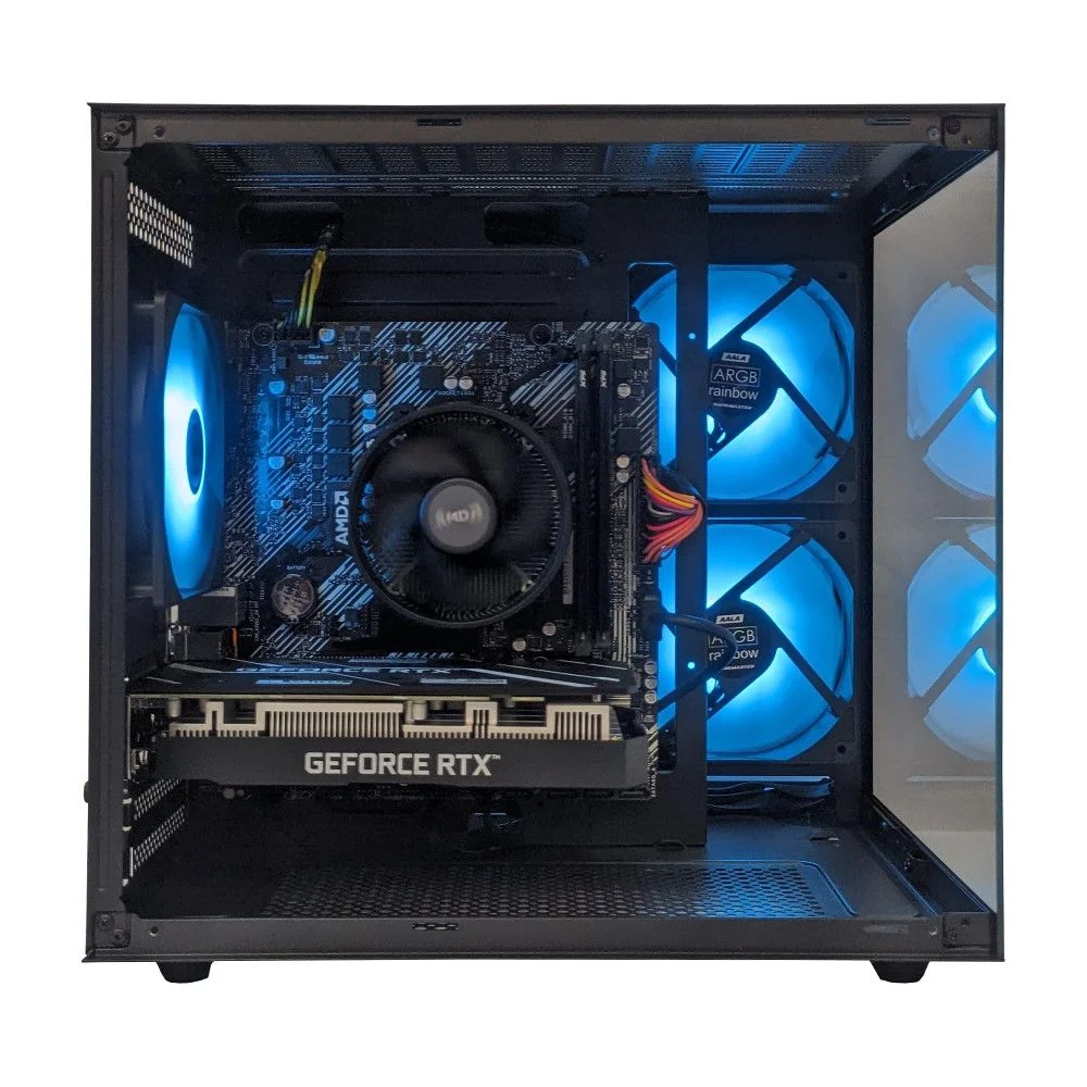 Computador Gamer Ntc Vulcano Amd Aq 1007 Ar Dual Channel Amd Ryzen 5 5500 Geforce RTX 3050 16gb Ddr4 512gb SSD S/fans Linux - view 2