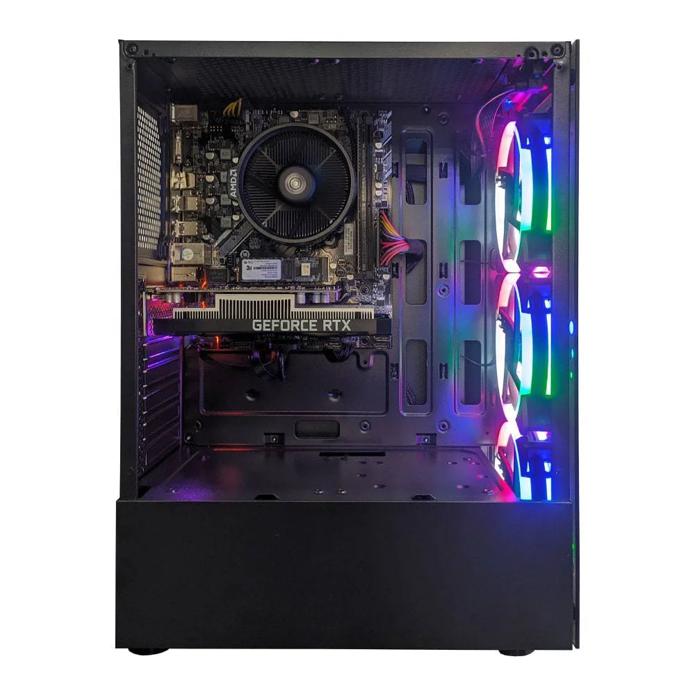 Computador Gamer Ntc Vulcano Amd - 2067 Tc Dual Channel Amd Ryzen 5 4500 Geforce RTX 3050 16gb (2x8GB) Ddr4 512gb SSD C/3 Fans Linux - view 3