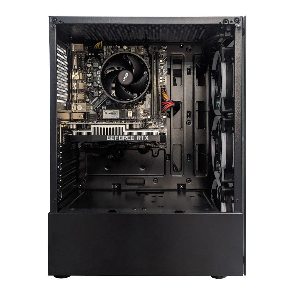 Computador Gamer Ntc Vulcano Amd - 2067 Tc Dual Channel Amd Ryzen 5 4500 Geforce RTX 3050 16gb (2x8GB) Ddr4 512gb SSD C/3 Fans Linux - view 4