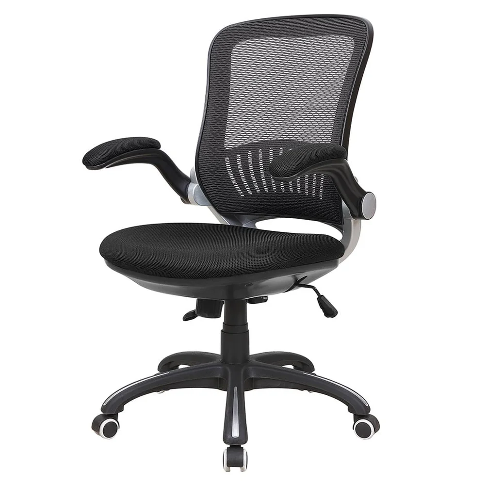 Cadeira Escritório Nr-17 Giratória  Blm900d Blume Tela Mesh Preto Base Rodizio Nylon