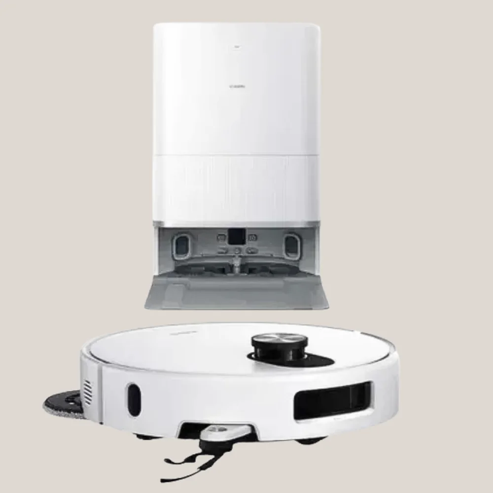 Imagem 2 de 3 do produto Robô Aspirador Robot Vacuum 5 2026, Branco, 20000pa Base Autolimpante