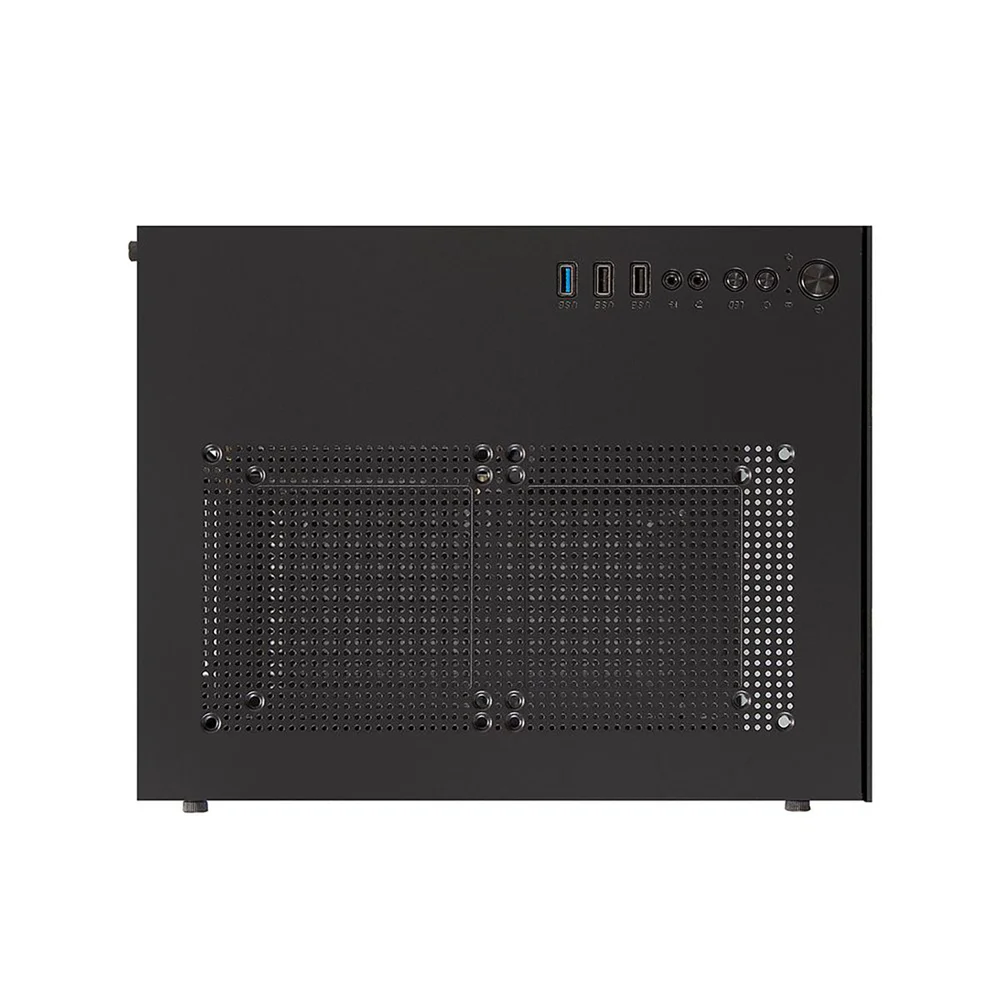 Imagem 2 de 5 do produto Gabinete Gamer Micro Atx Com 3 Fans Sem Fonte Duex Dxj270-2 Bk Preto