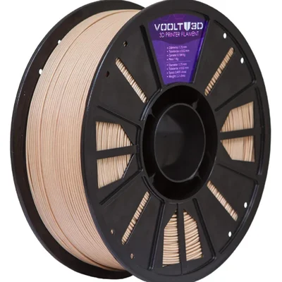 Filamento Impressora 3d Pla Pinus Wood 1kg High Speed Premium Voolt 3d