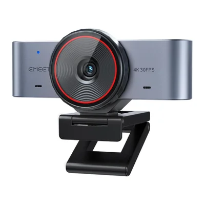 Webcam Emeet C960 Ultra 4k Usb Para PC E Mac - Sensor 1/1.5, Corpo Em Metal, Autofoco 0,2s, Modo Lousa