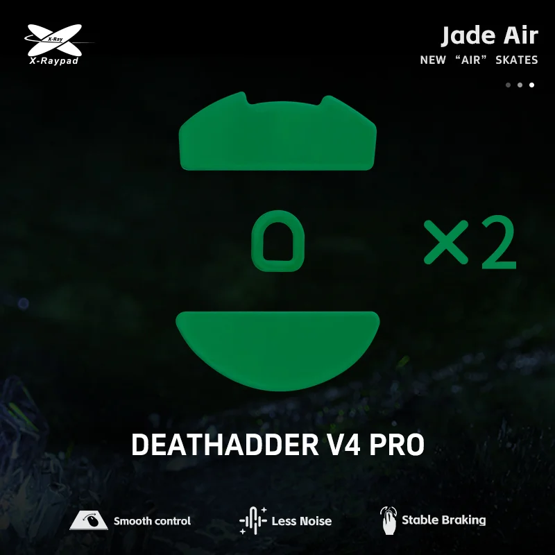Imagem 2 de 2 do produto Mouse Feet X-raypad Jade Air Razer Deathadder V4 Pro