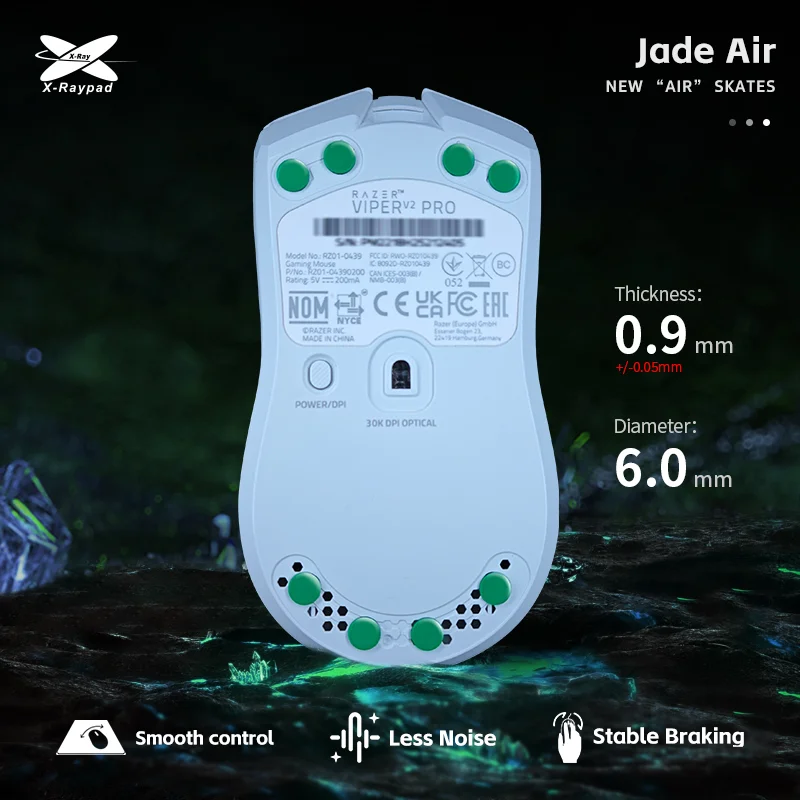 Mouse Feet X-raypad Jade Air Diy Universal Dots (40 PCs, D=6,0mm) Mouse Feet X-raypad Jade Air Diy Universal Dots (40 PCs, D=6,0mm)