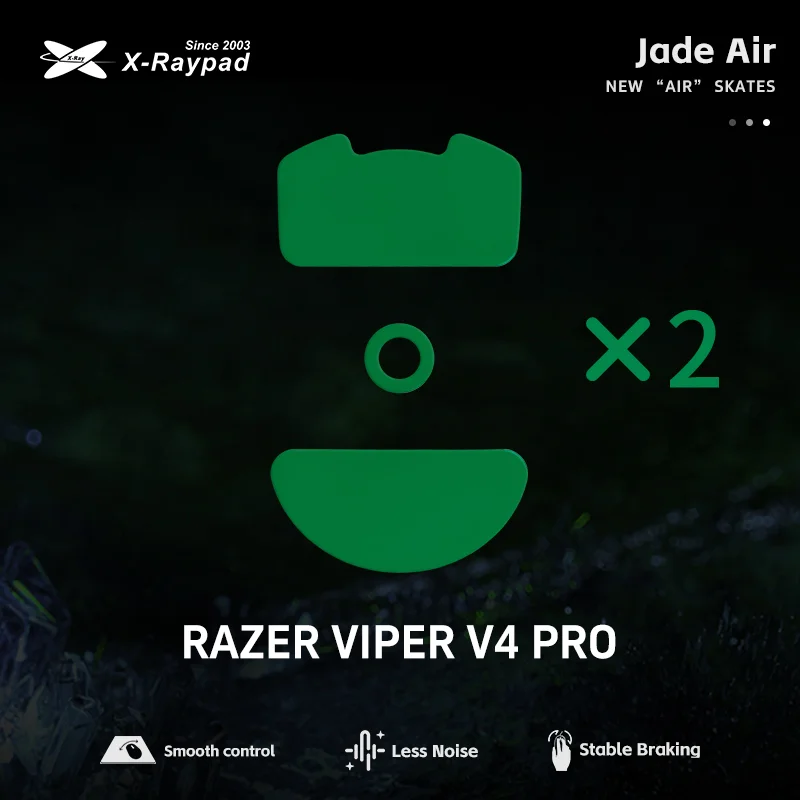 Mouse Feet X-raypad Jade Air Razer Viper V4 Pro Mouse Feet X-raypad Jade Air Razer Viper V4 Pro