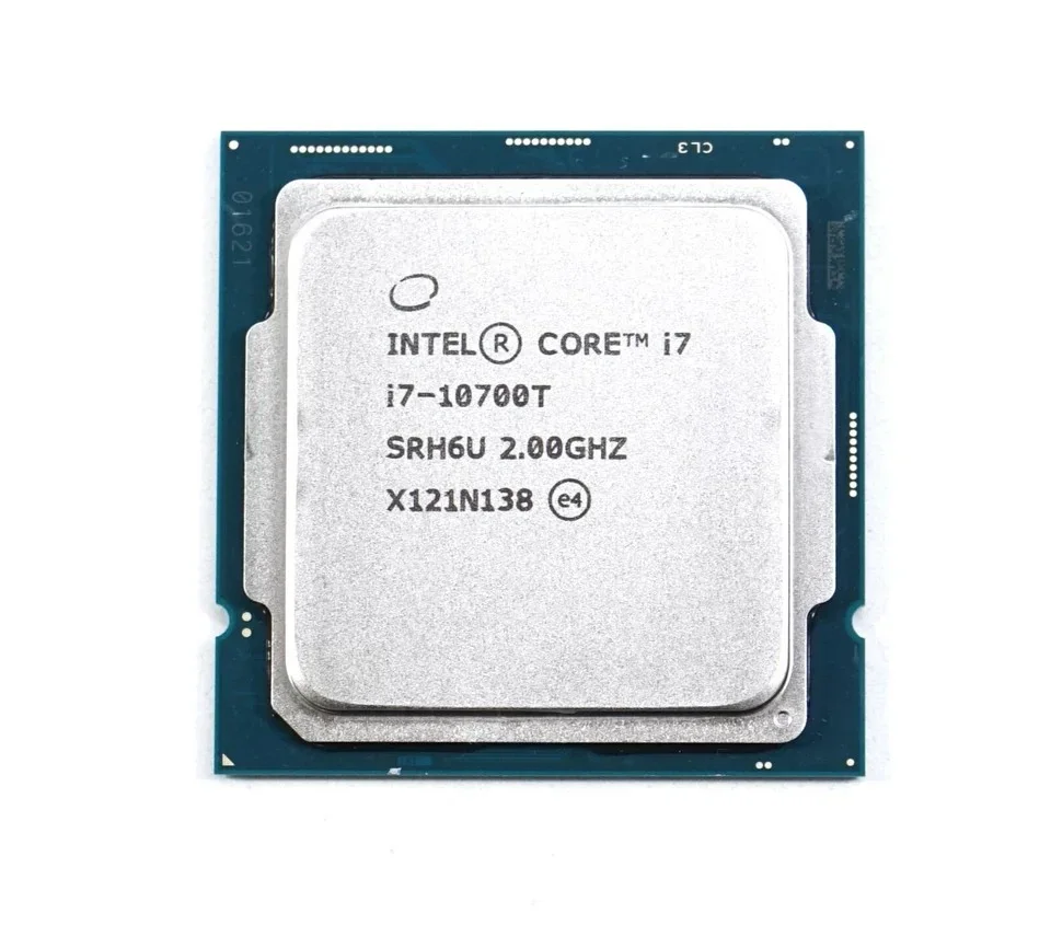 Processador Intel 10ªg Core i7-10700t 8 Núcleos 16 Threads 2.0ghz 35w 16mb Cache 14nm LGA 1200 Sem Cooler