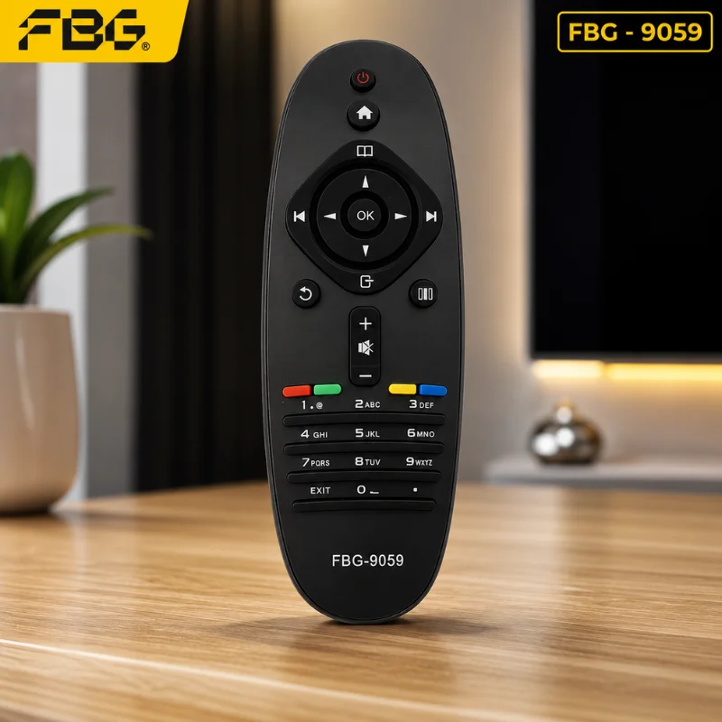 Imagem 2 de 4 do produto Controle Remoto Compatível Com Lcd Tv Philips LED/lcd Fbg-9059