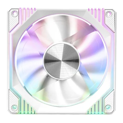 Cooler Para Gabinete Round5 Windforce Reverse White, 120mm, Pwm, ARGB, Branco, R5-windforce-rv-w-2290