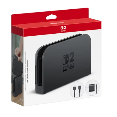 Kit Dock Carregador HDMI Nintendo Switch 2 Base De Carregamento Usb-c Set
