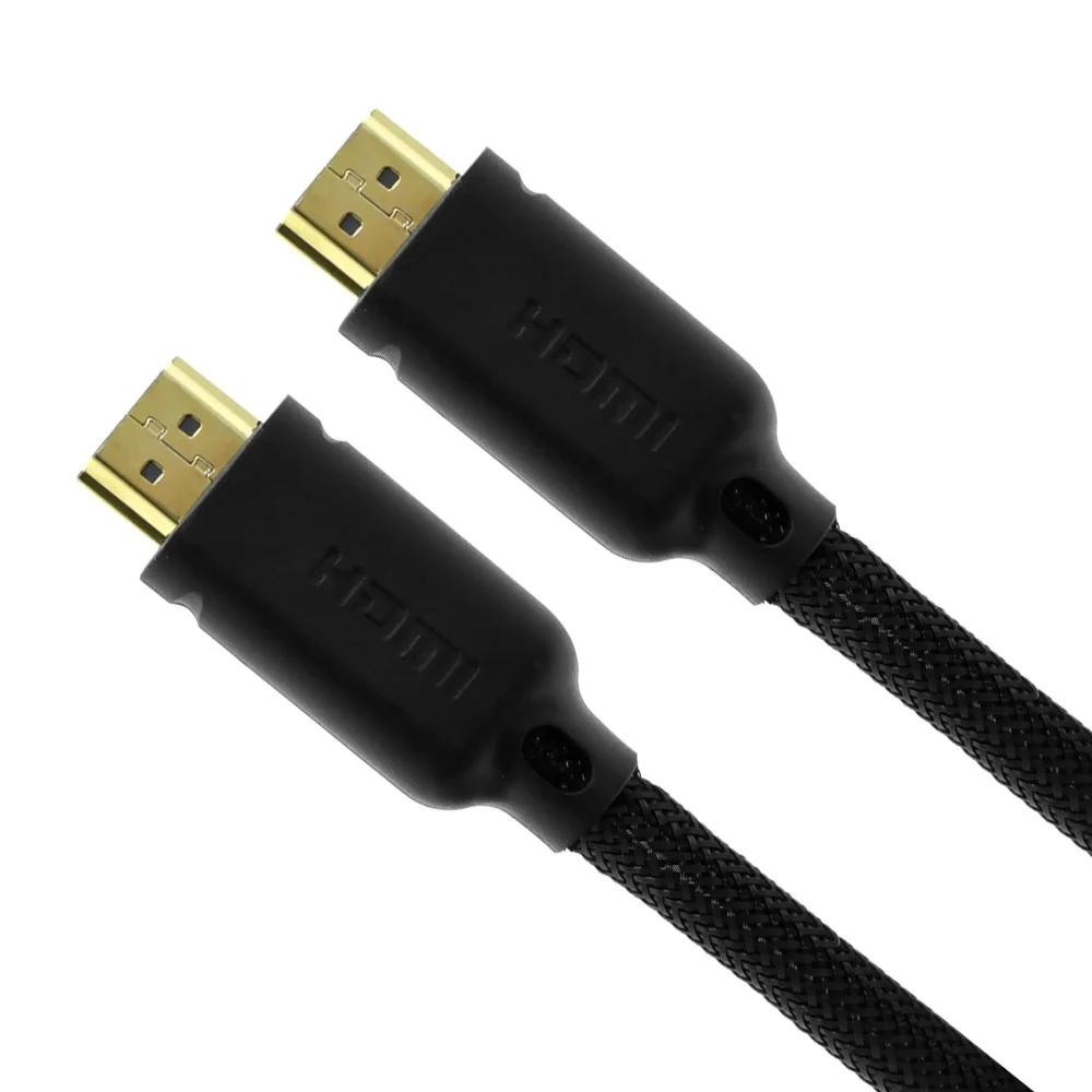 Imagem 2 de 3 do produto Cabo HDMI Havit Hv-x65 3 Metros 4k Ultra Hd 2.0 Alta Velocidade Blindado Conectores Banhados A Ouro Preto
