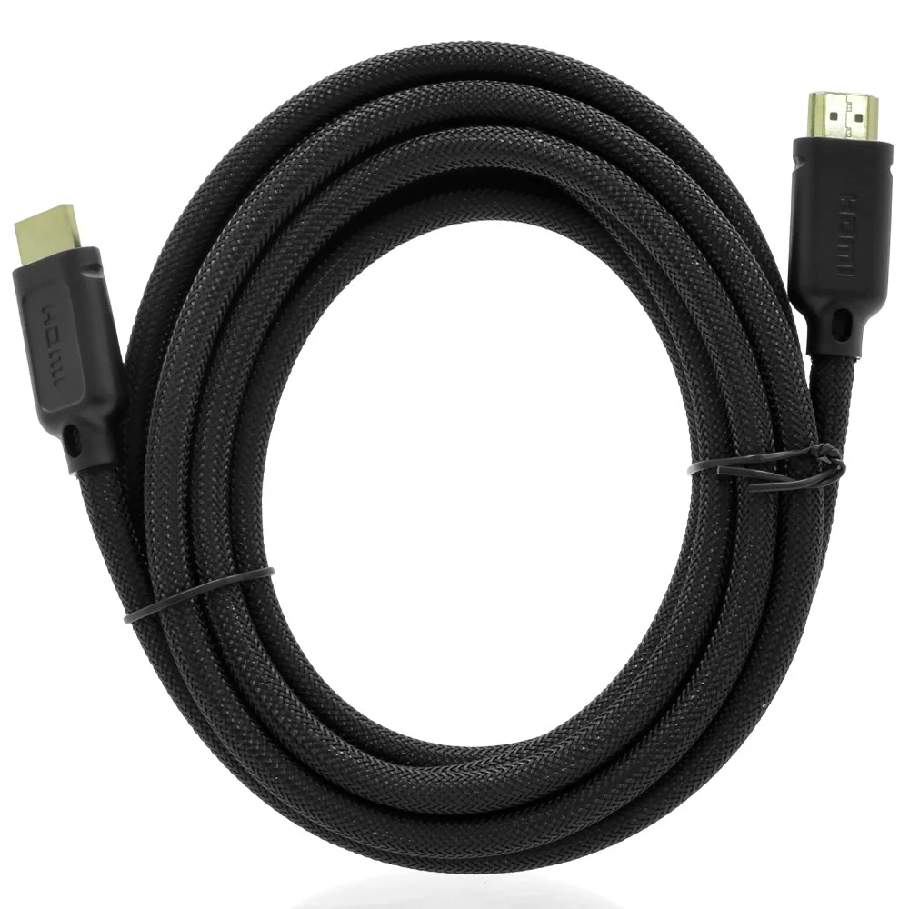 Imagem 3 de 3 do produto Cabo HDMI Havit Hv-x65 3 Metros 4k Ultra Hd 2.0 Alta Velocidade Blindado Conectores Banhados A Ouro Preto