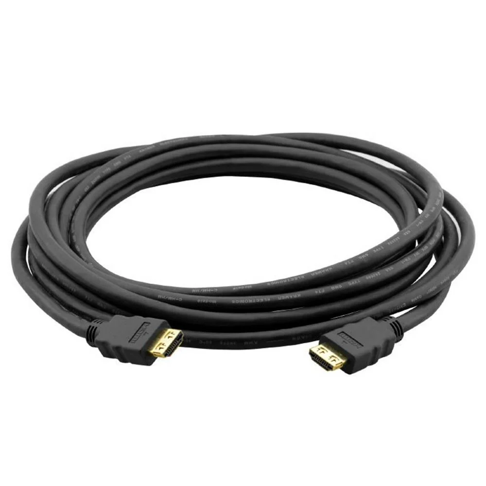 Imagem 2 de 3 do produto Cabo HDMI 2.0 4k 10 Metros Alta Velocidade 3d Ethernet Blindado Ultra Hd 10m Preto
